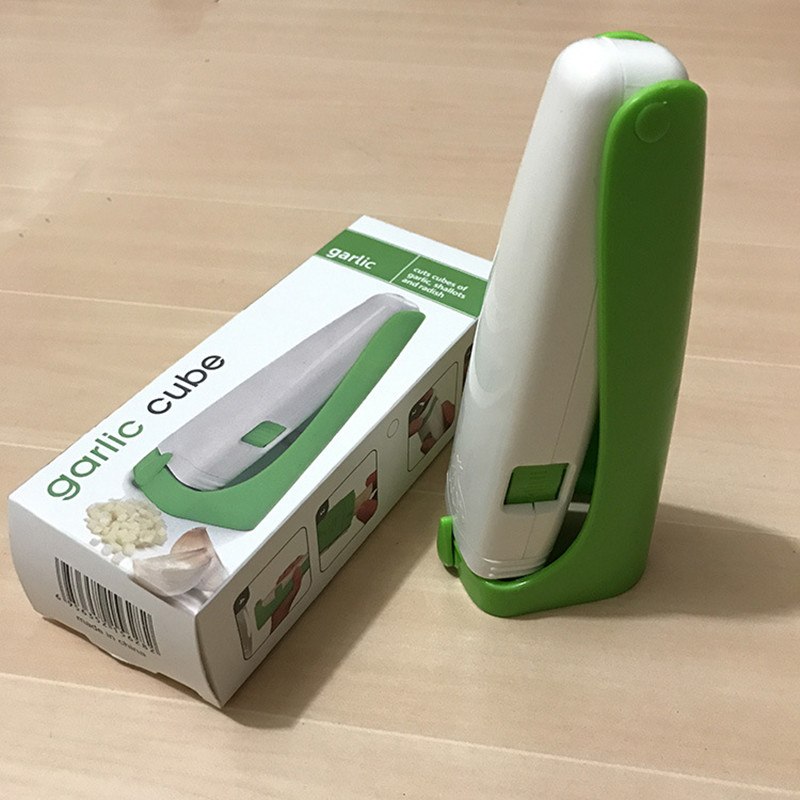 Electric Garlic Press Mincer: One Press, No Chopping