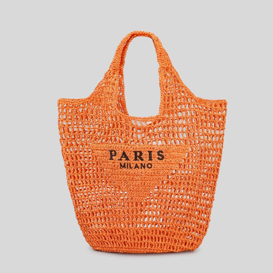 Knitted Tote Bag – Roomy Open-Weave Everyday Style