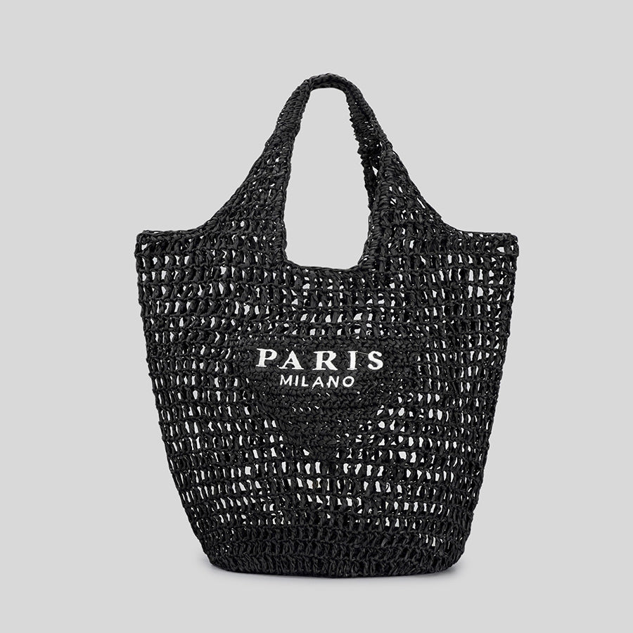Knitted Tote Bag – Roomy Open-Weave Everyday Style