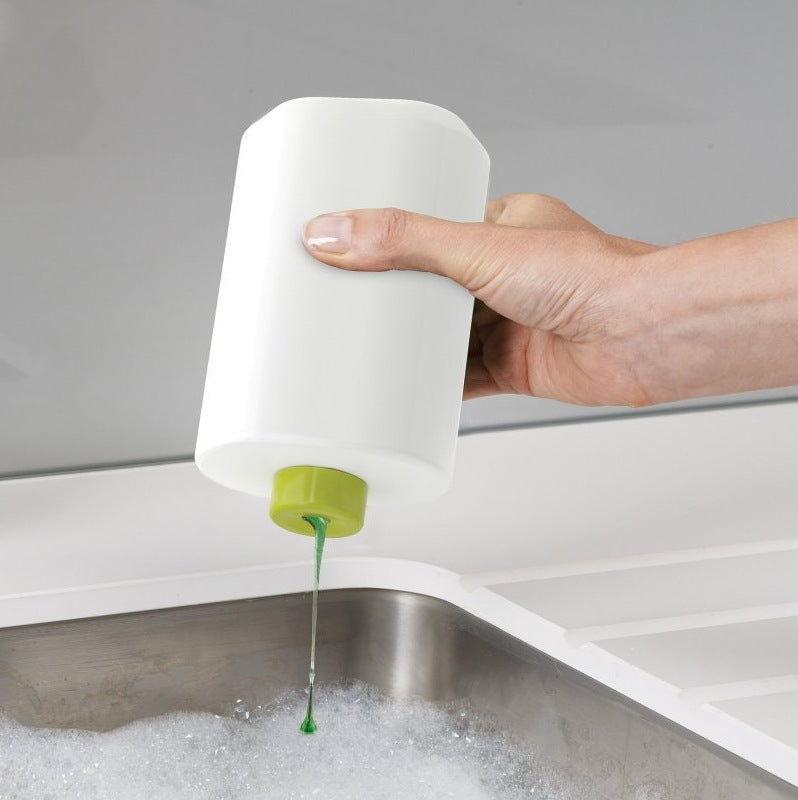 Kitchen Sink Soap Dispenser Set with Sponge Caddy & Brush