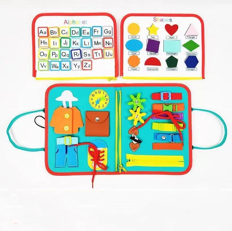 Felt Learning Board for Screen-Free Early Learning