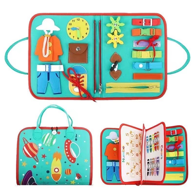 Felt Learning Board for Screen-Free Early Learning