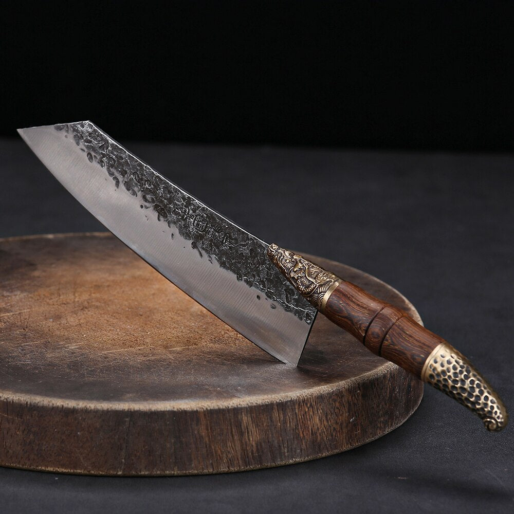 Handmade Forged Chinese Cleaver for Meat and Vegetables