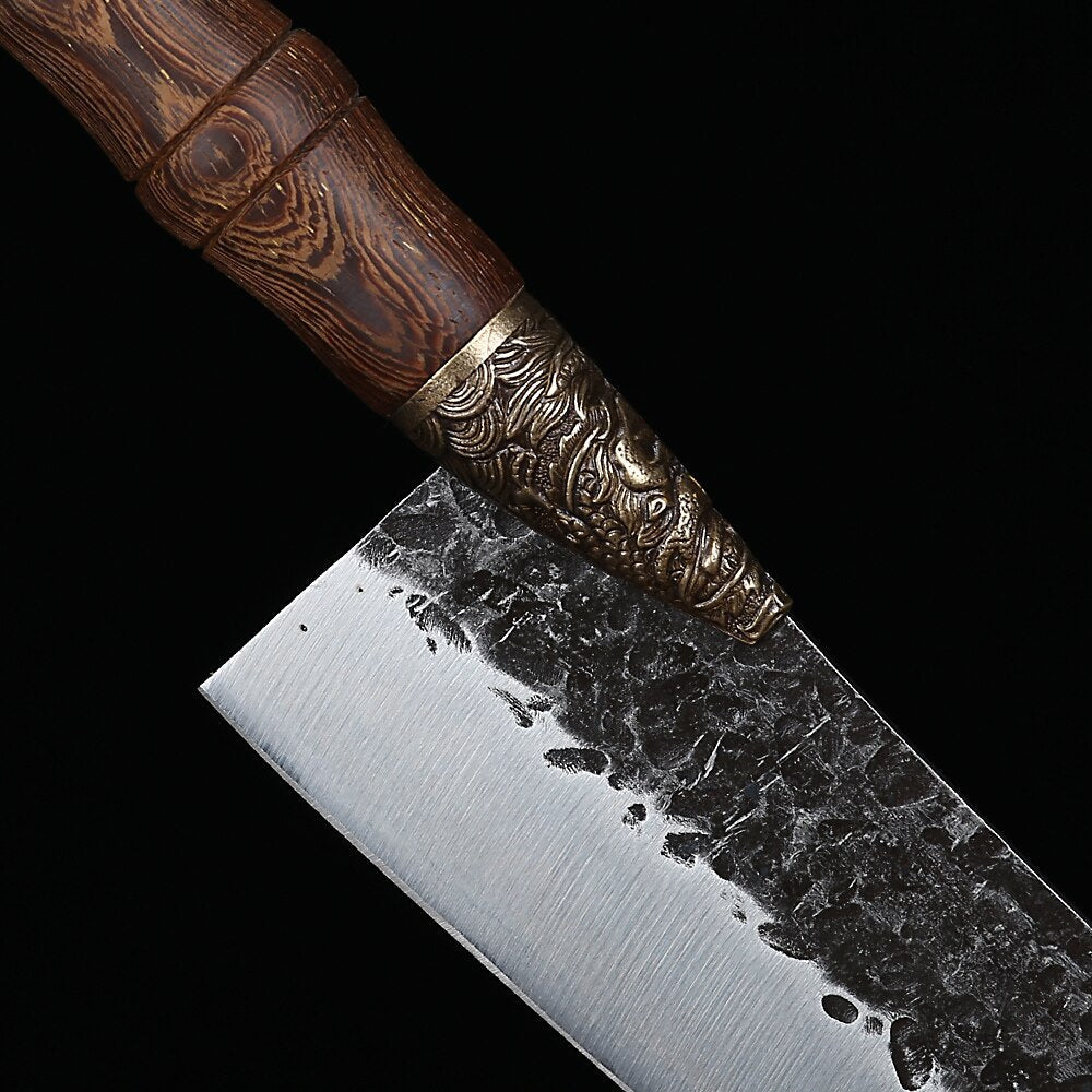 Handmade Forged Chinese Cleaver for Meat and Vegetables