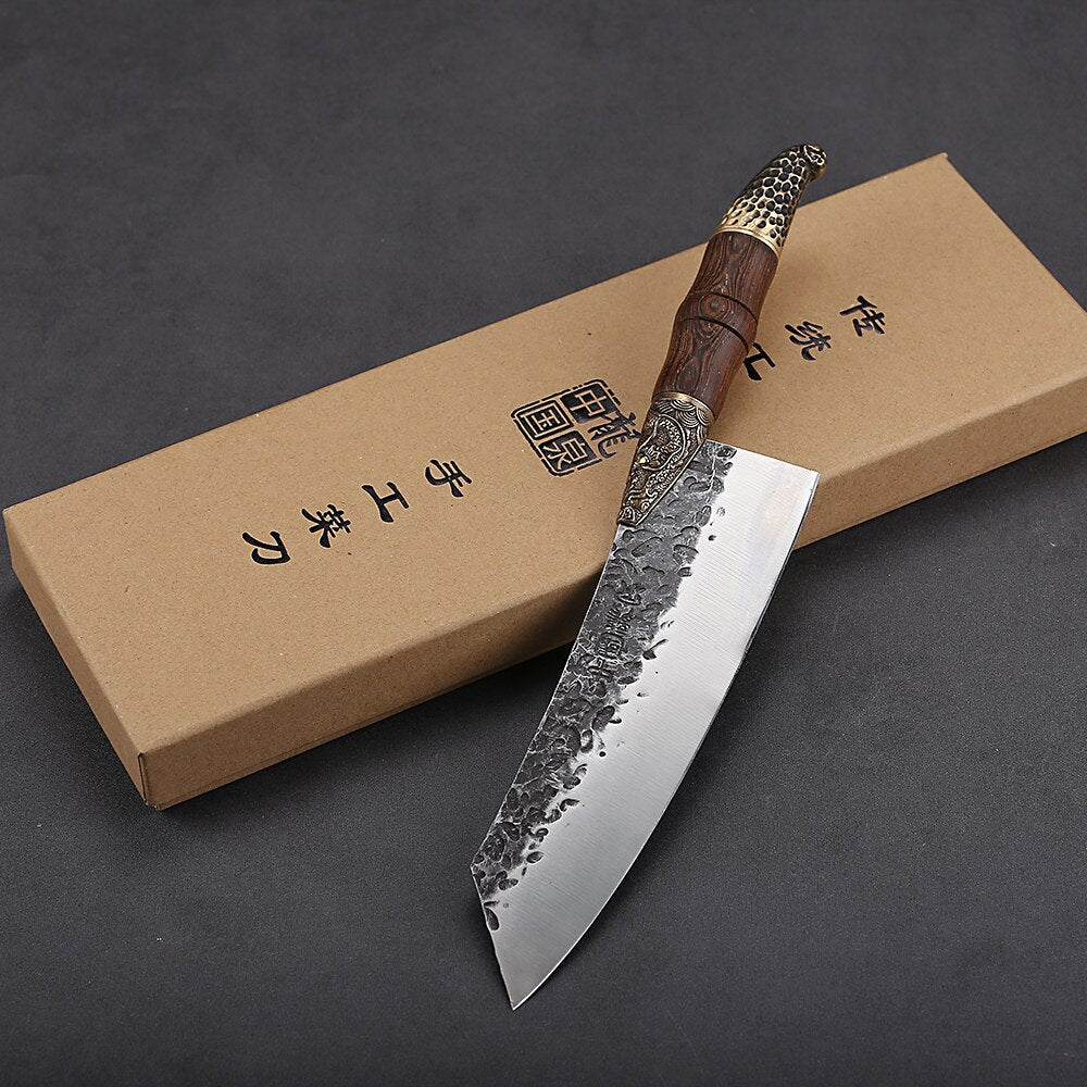 Handmade Forged Chinese Cleaver for Meat and Vegetables
