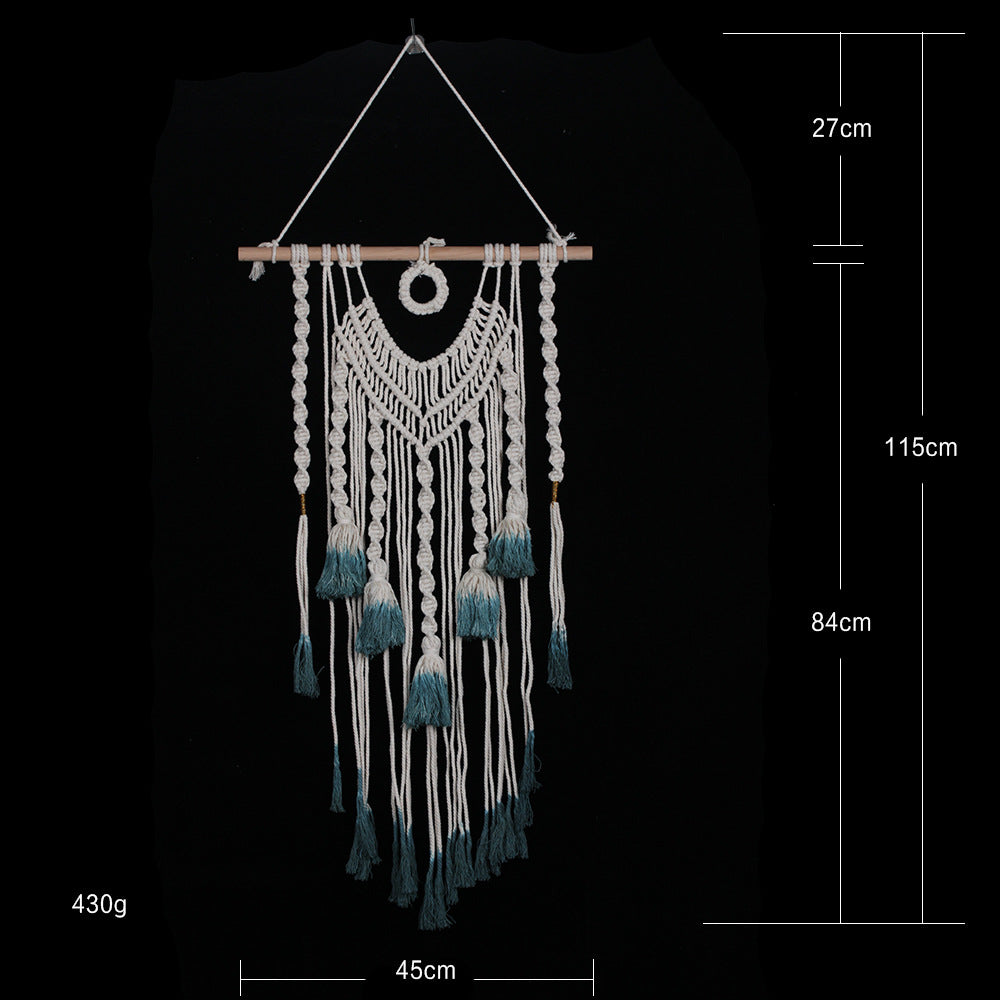 Macrame Wall Hanging for Layered Boho Home Decor Art