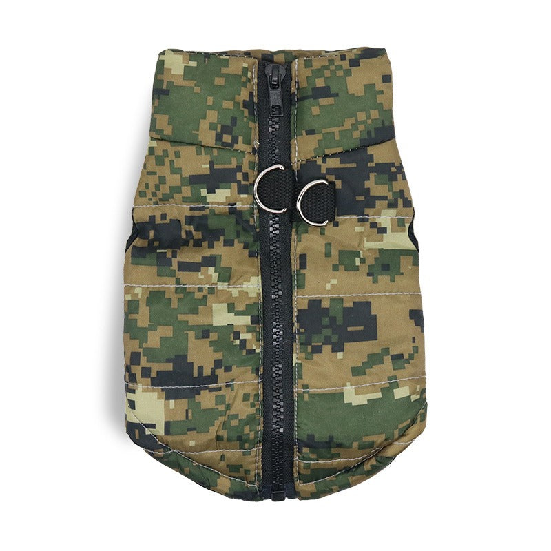Dog Winter Vest Jacket for Warm Walks, Travel & Play