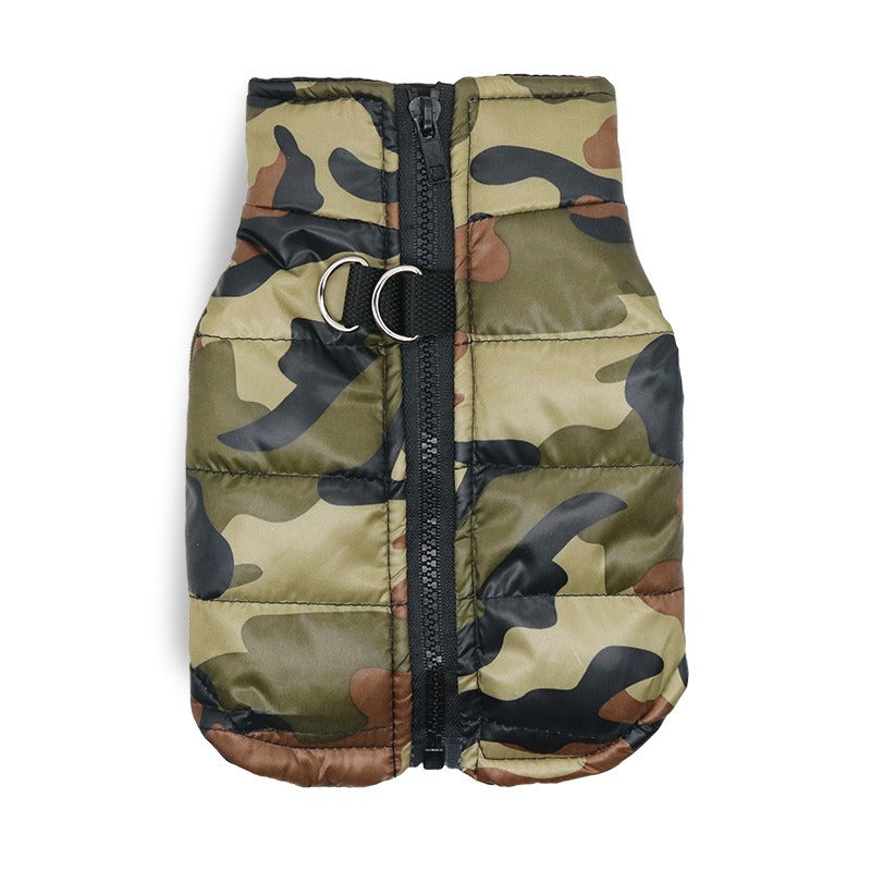 Dog Winter Vest Jacket for Warm Walks, Travel & Play