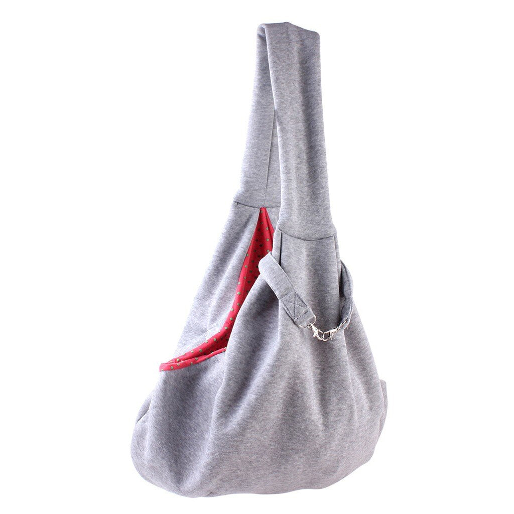 Small Pet Sling Carrier for Comfortable Hands-Free Travel