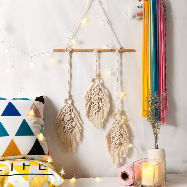 Macramé Wall Hanging Tapestry for Warm Bohemian Decor