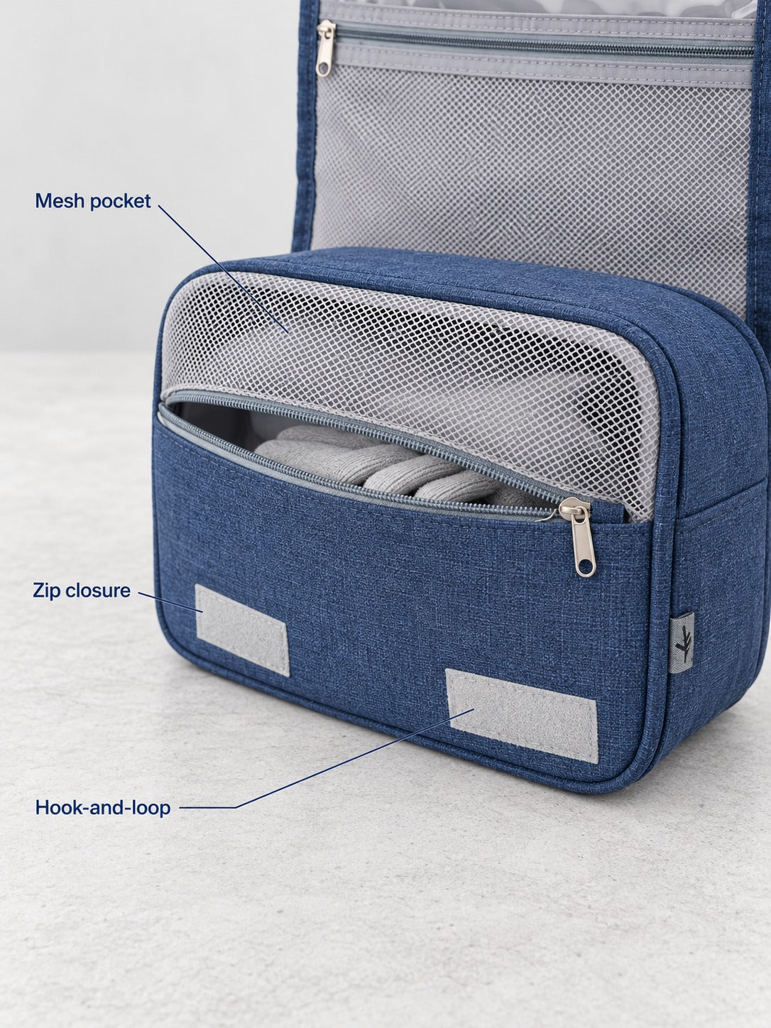 Hanging Travel Toiletry Bag, Waterproof Makeup Organizer