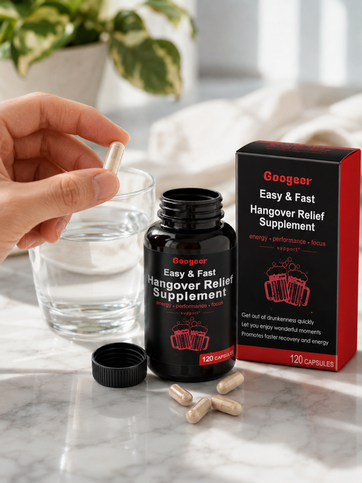 Hangover Relief Capsules – 95% Recovery in 30 Minutes
