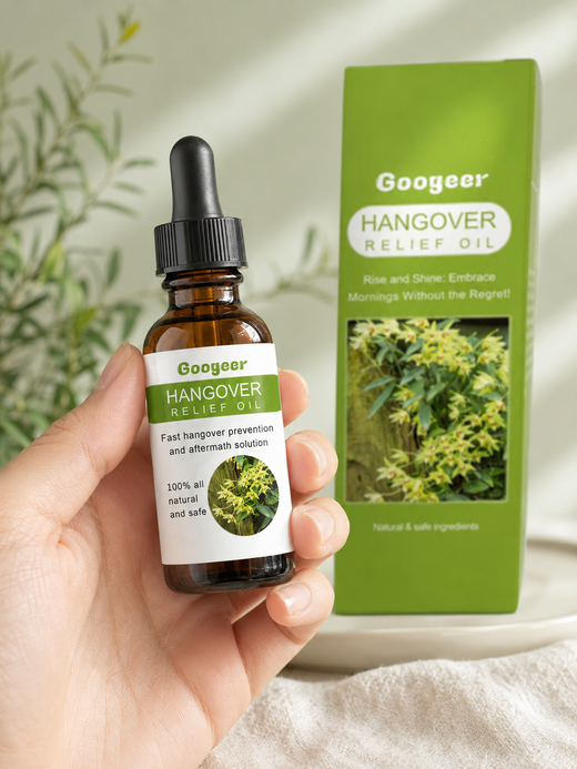 Hangover Relief Oil — Natural Prevention from Nausea & Fatigue