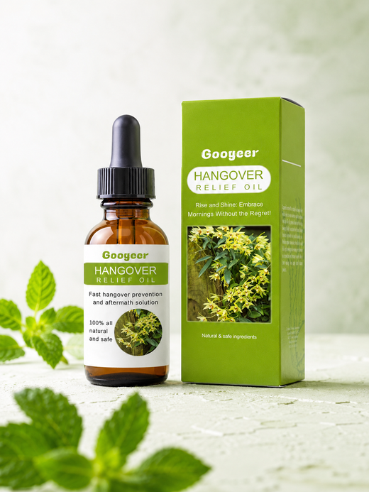 Hangover Relief Oil — Natural Prevention from Nausea & Fatigue