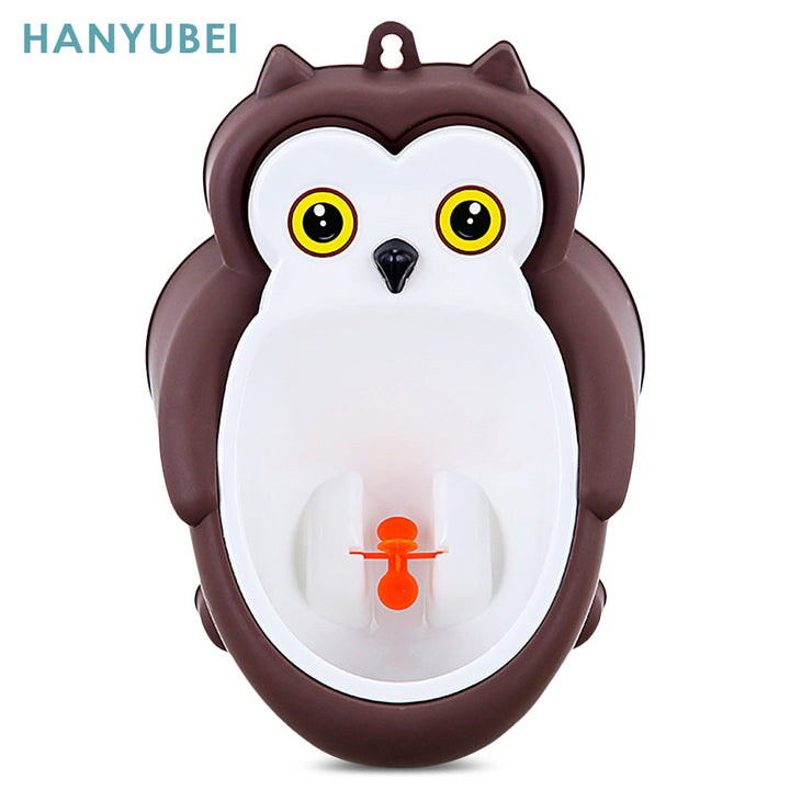 Owl Potty Training Urinal for Boys | Spinning Target