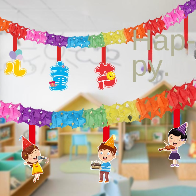 Children's Day Streamers & Animal Party Decorations