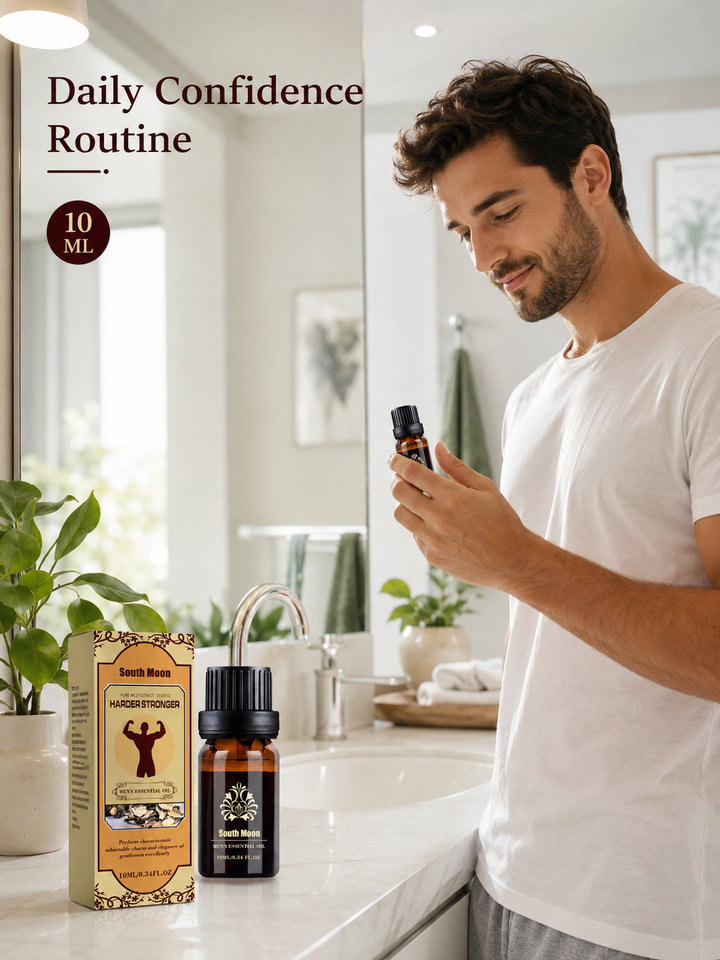 Men’s Essential Oil — Enhanced Vitality & Performance Support