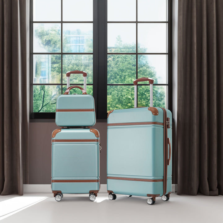 Hardshell Luggage Set 3 Piece Spinner with TSA Lock