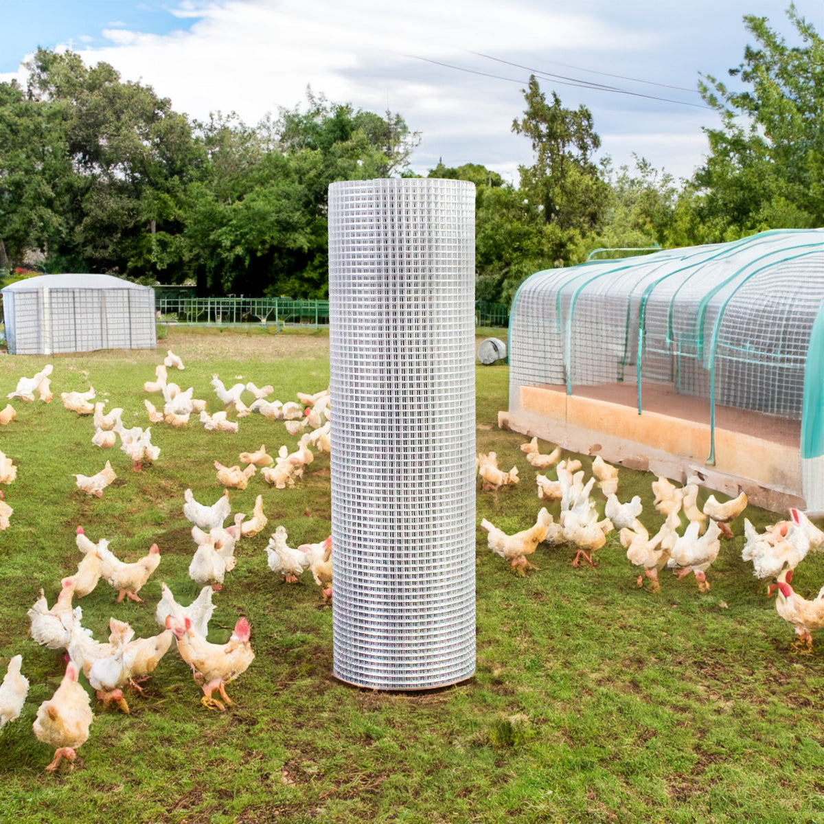 Hardware Cloth 1/4 Inch Galvanized Mesh 48x100 Ft