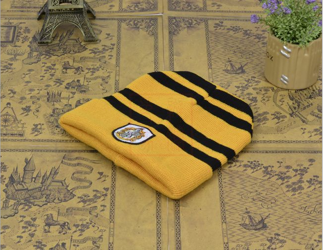 Harry Potter House Beanie Hat for Cozy Winter Fan Style