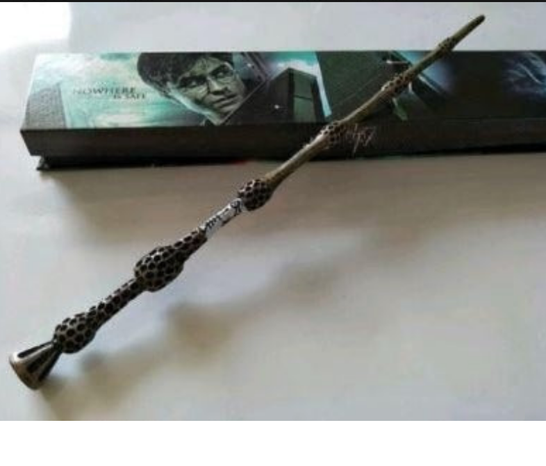 Wizard Cosplay Wand With Detailed Character-Style Grip