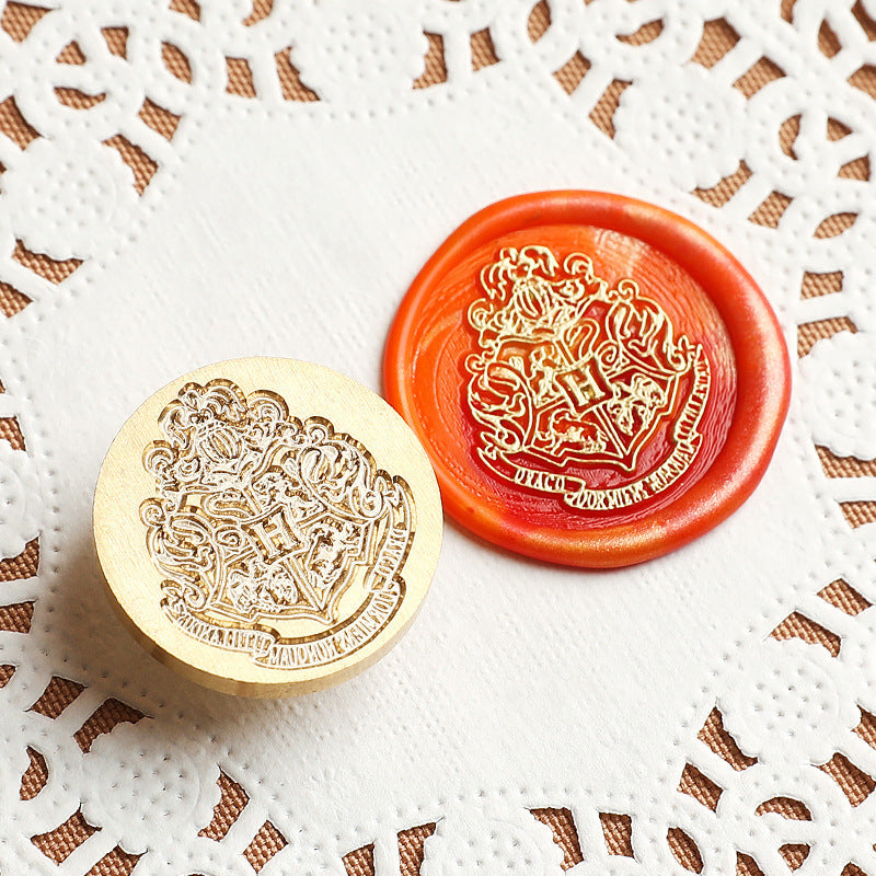 Hogwarts Wax Seal Stamp Set for Magical Stationery