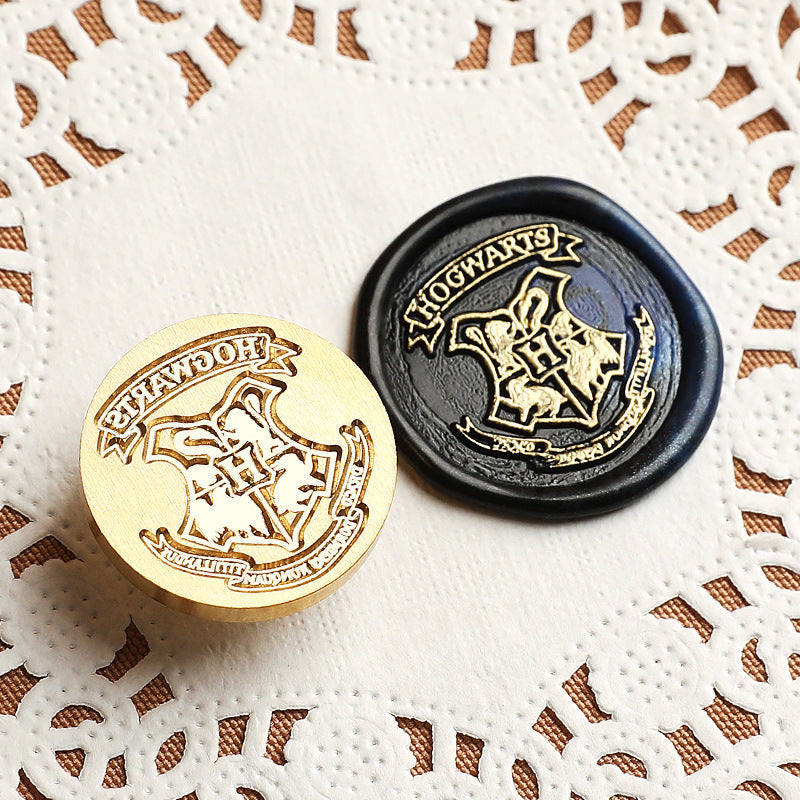 Hogwarts Wax Seal Stamp Set for Magical Stationery