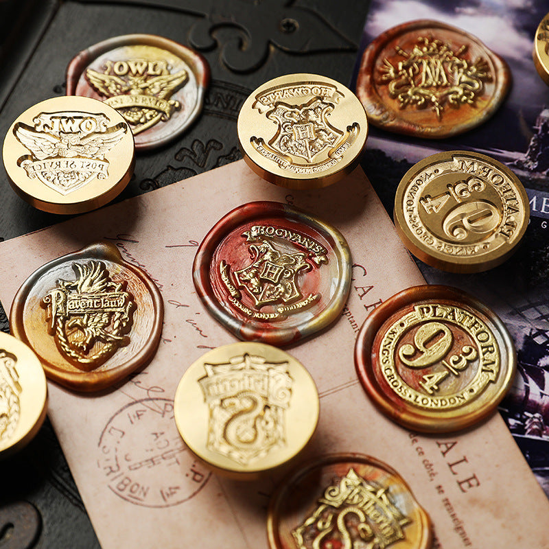 Hogwarts Wax Seal Stamp Set for Magical Stationery