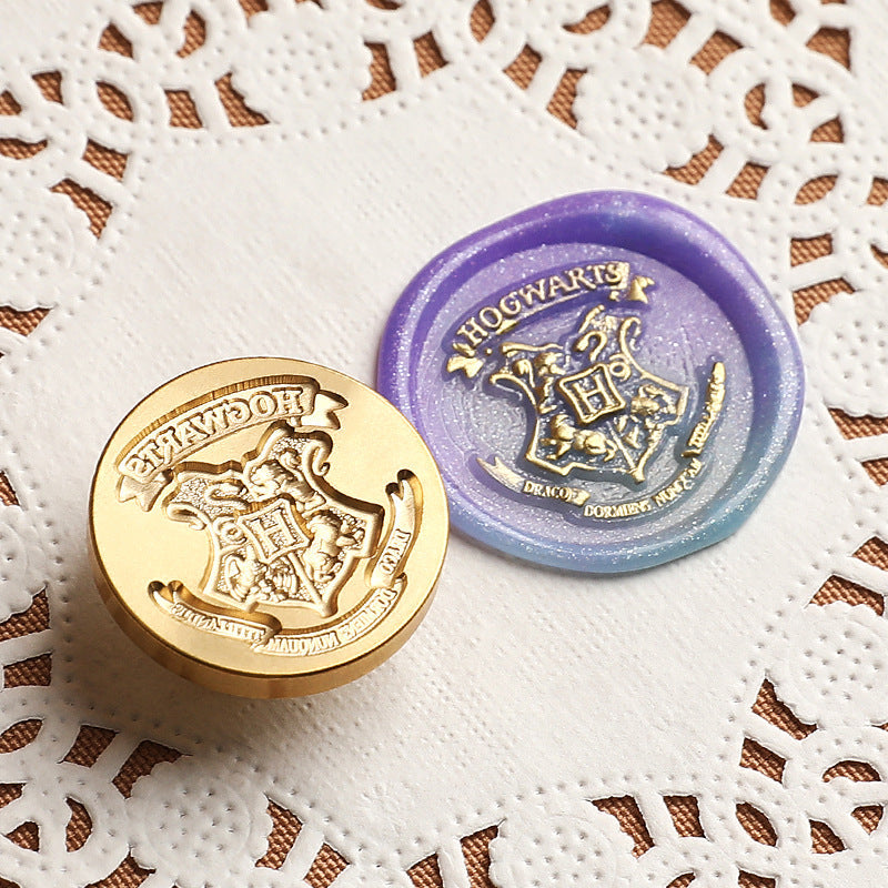 Hogwarts Wax Seal Stamp Set for Magical Stationery