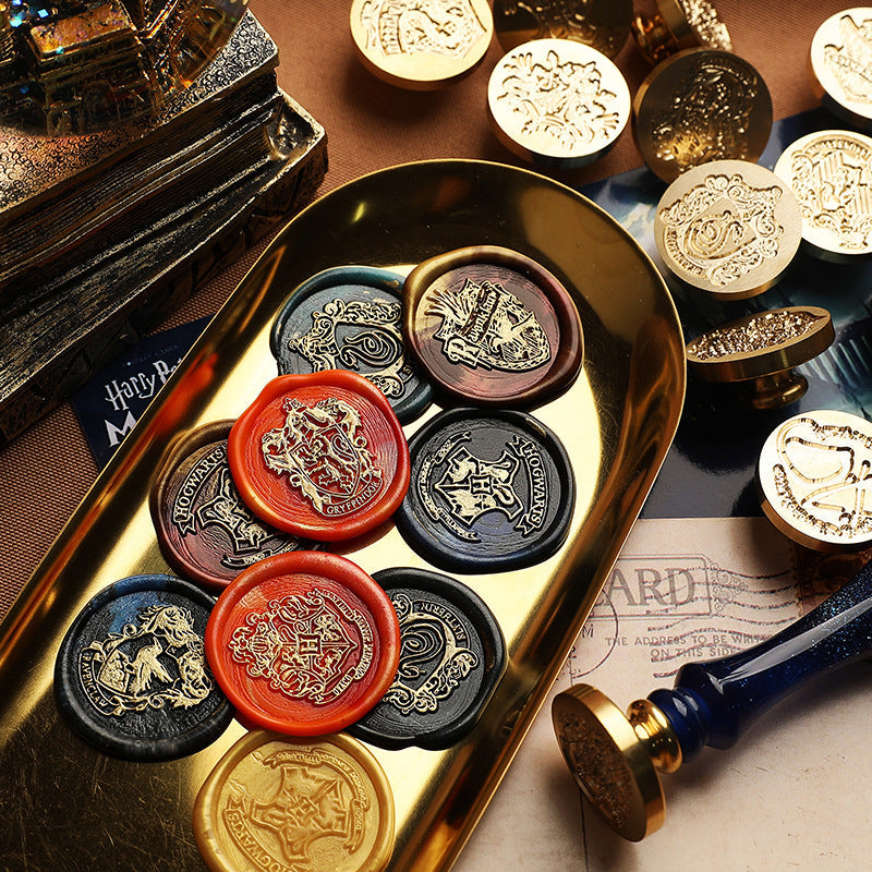 Hogwarts Wax Seal Stamp Set for Magical Stationery