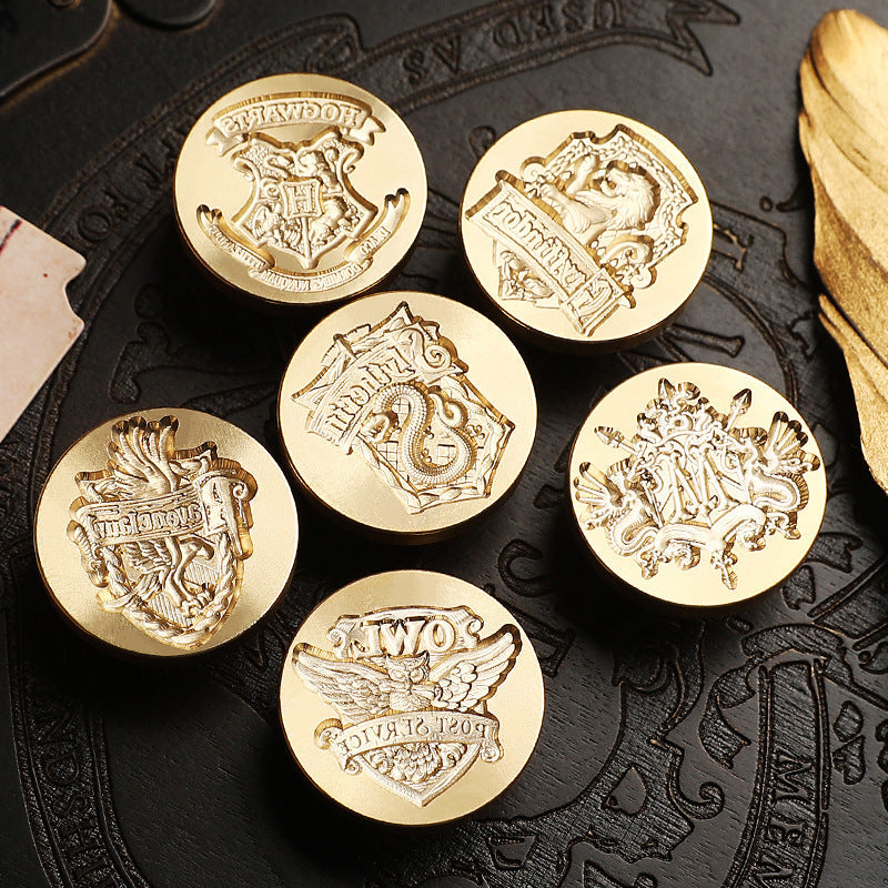Hogwarts Wax Seal Stamp Set for Magical Stationery