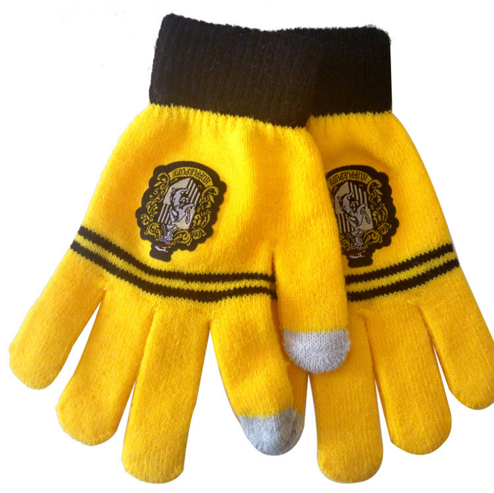 Harry Potter Touchscreen Gloves for Cozy Winter Cosplay