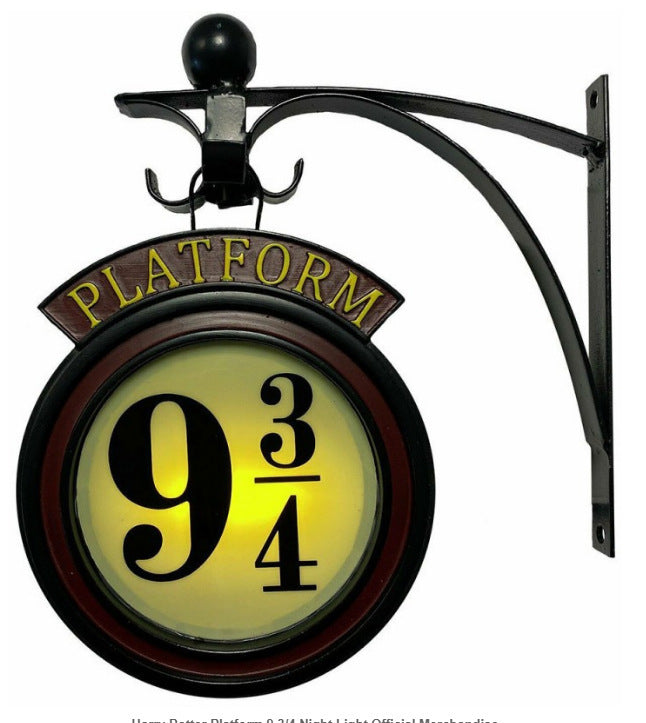 Harry Potter Platform 9 3/4 Wall Lamp with LED Glow