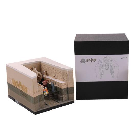 Harry Potter Diagon Alley Paper Sculpture With Warm Light