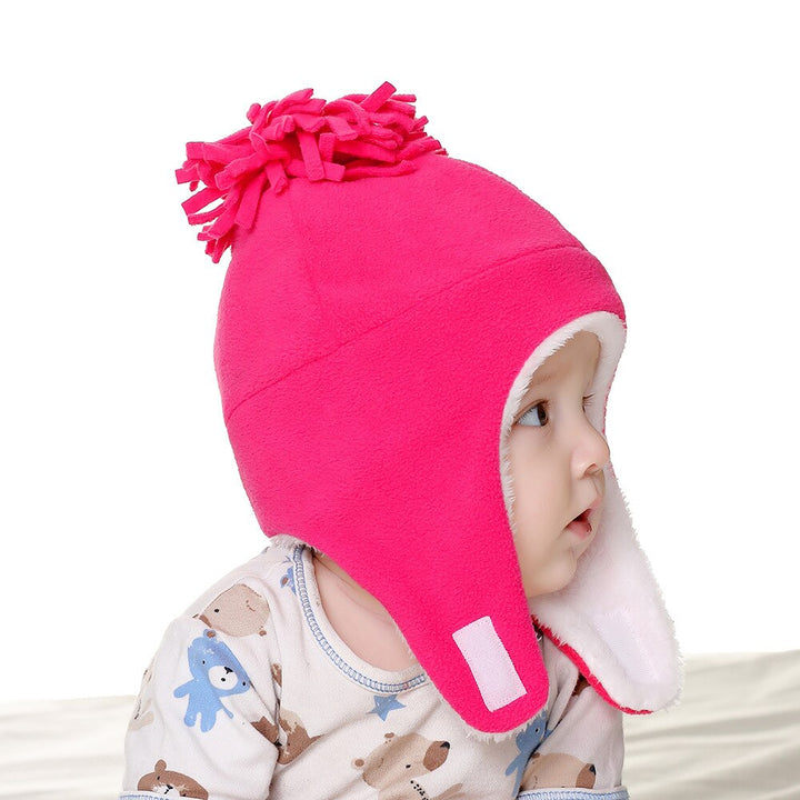 Baby Winter Hat & Mittens Set for Cozy Newborn Photos