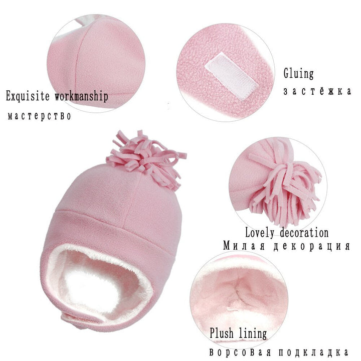 Baby Winter Hat & Mittens Set for Cozy Newborn Photos