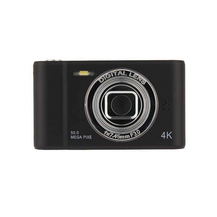 Retro Digital Camera: Pocket 4K Compact for Students