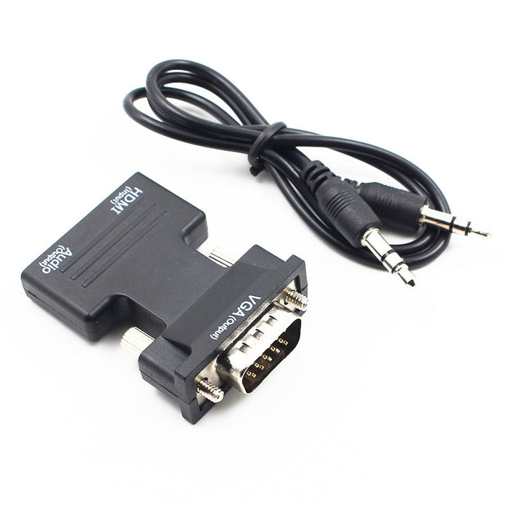 HDMI to VGA Converter with 3.5mm Audio, 1080P Output