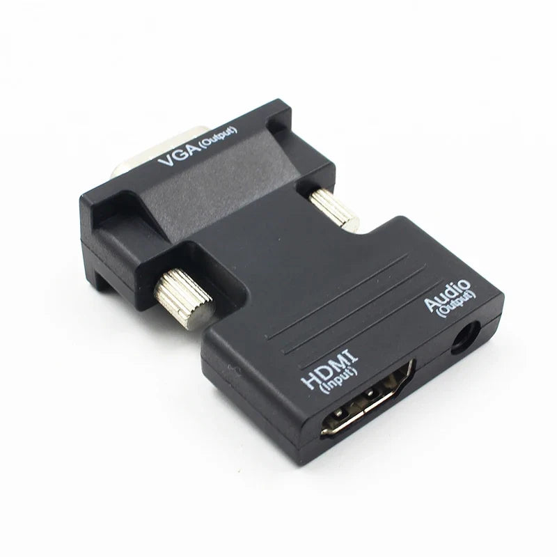 HDMI to VGA Converter with 3.5mm Audio, 1080P Output