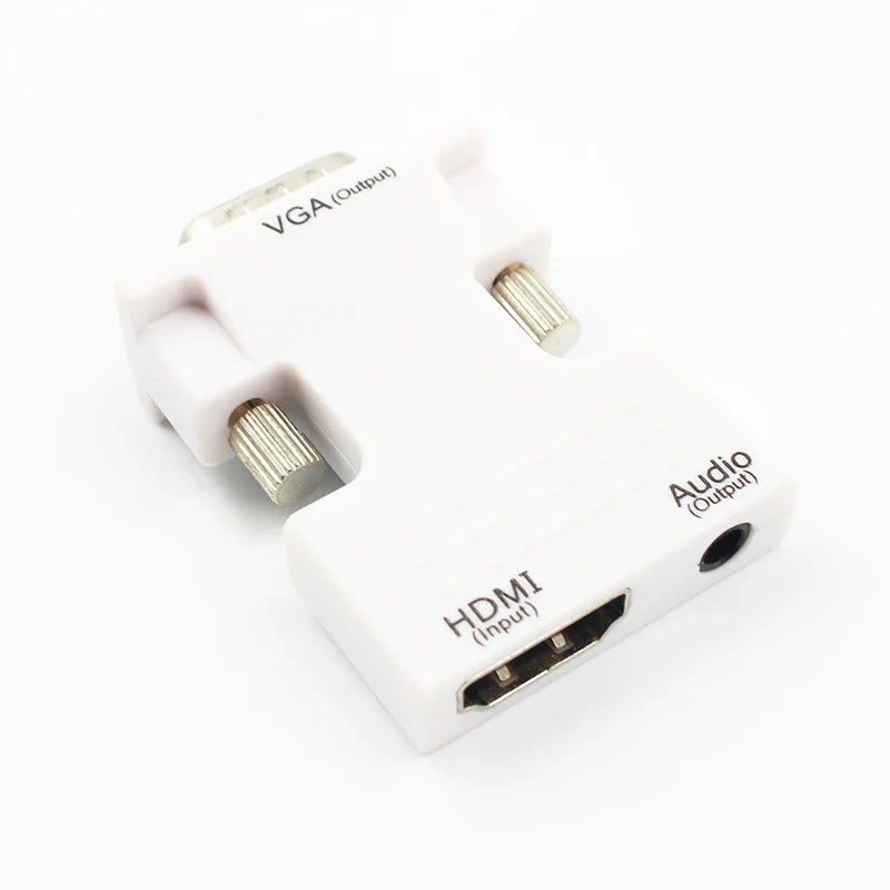 HDMI to VGA Converter with 3.5mm Audio, 1080P Output