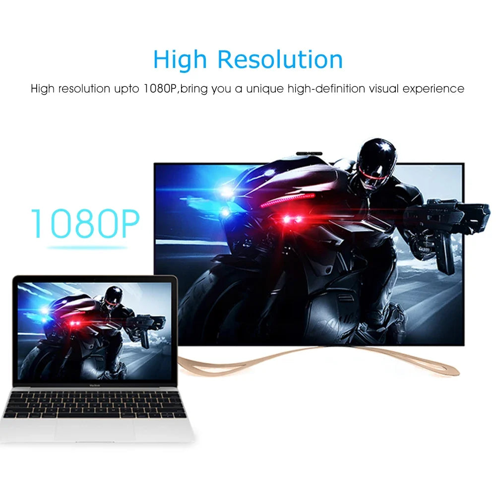 HDMI to VGA Adapter 1080P Video and Audio Converter