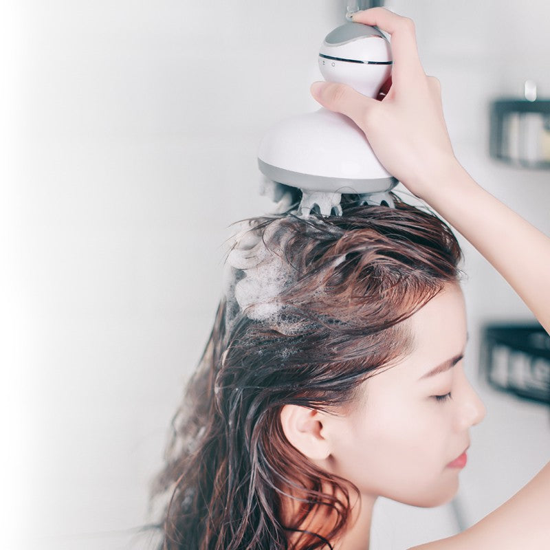 Head Massager for Scalp Tension: 84-Contact 3D Relief