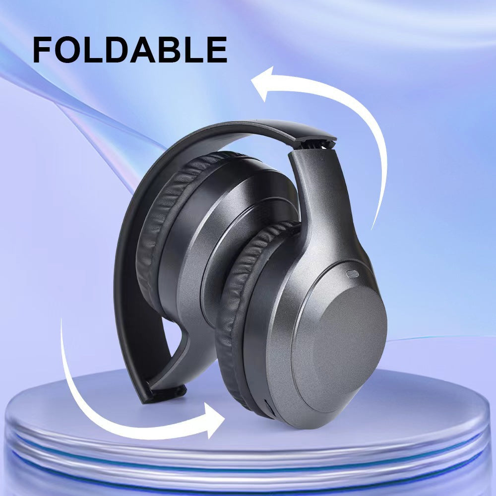 Foldable Wireless Gaming Headphones with Bluetooth & microSD