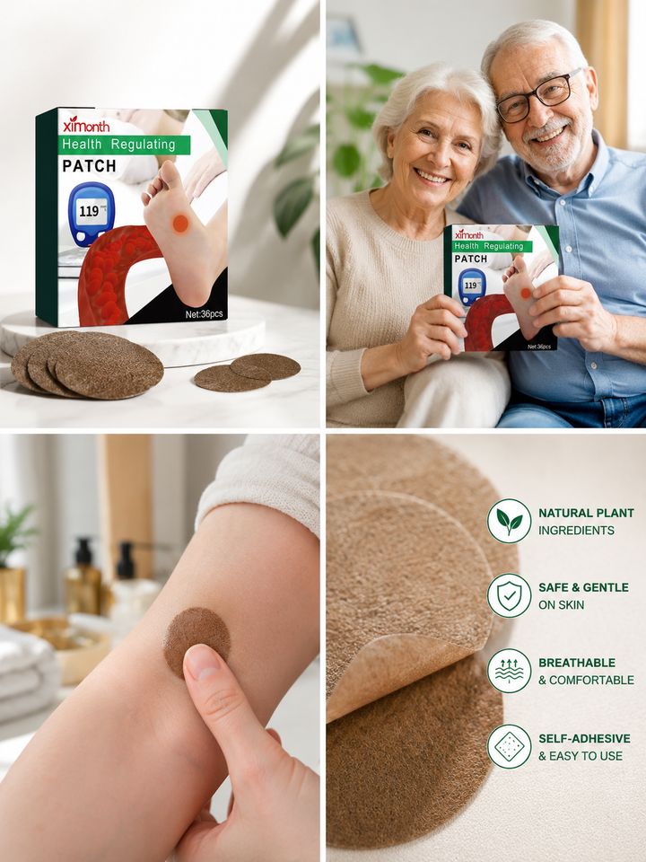 36 Health Regulating Patches – Natural Relief