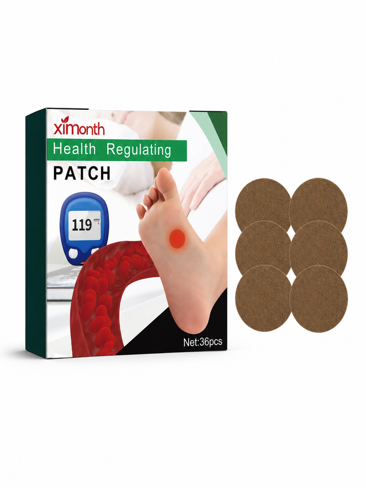 36 Health Regulating Patches – Natural Relief