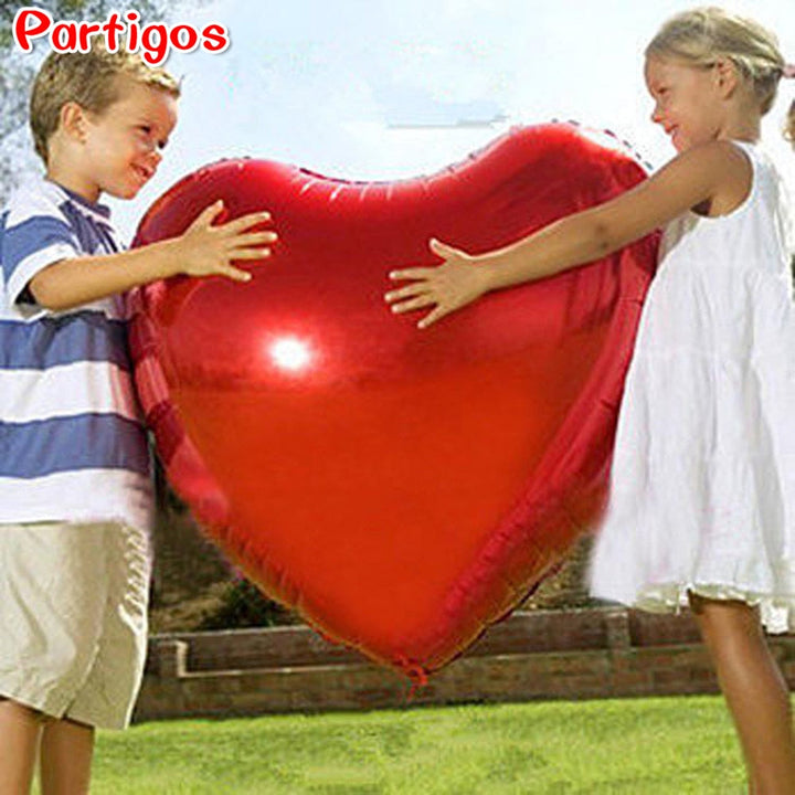 75cm Red Heart Balloon for Romantic Party Decorations