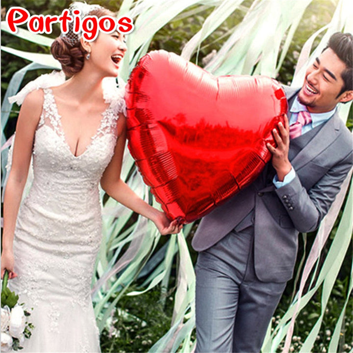 75cm Red Heart Balloon for Romantic Party Decorations