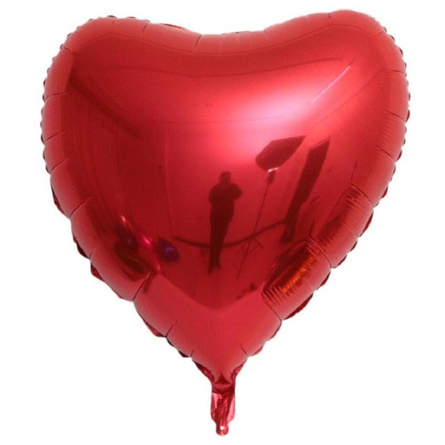 75cm Red Heart Balloon for Romantic Party Decorations