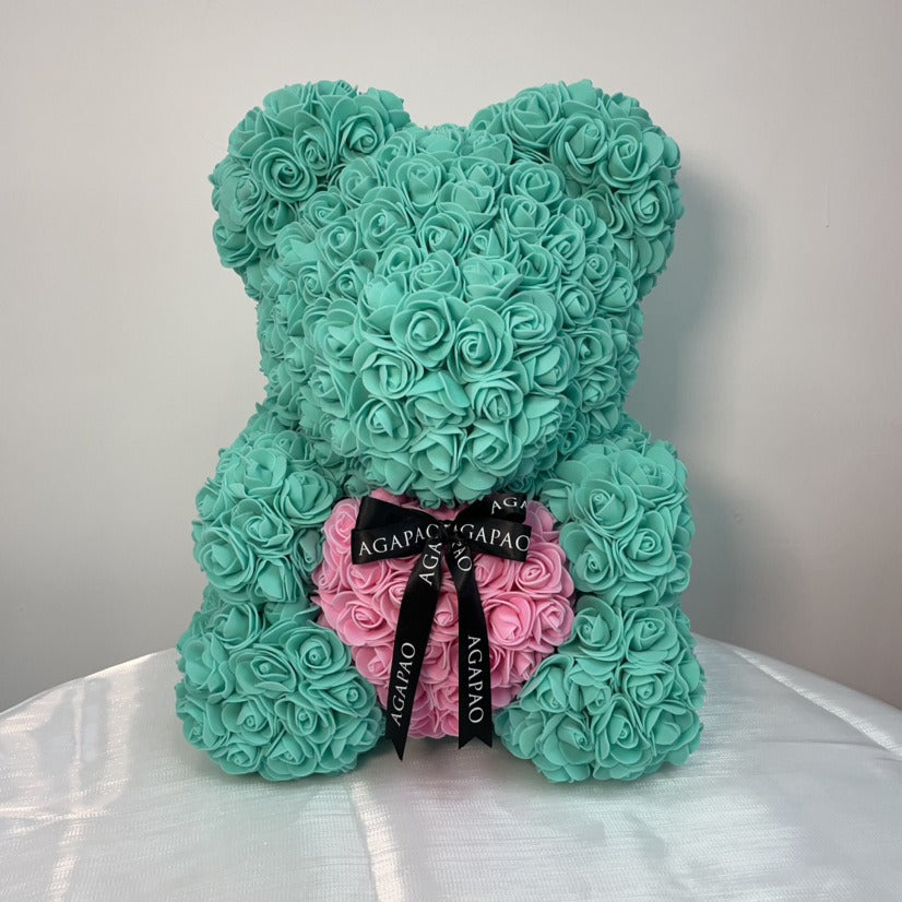 Rose Bear Decorative Gift for Lasting Birthday Joy