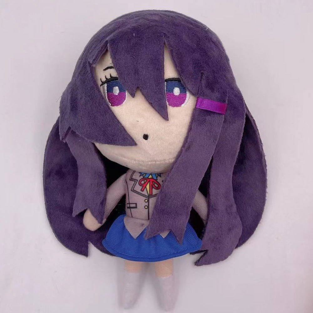 Anime Literature Club Girl Plush Toy Desk Decor Gift